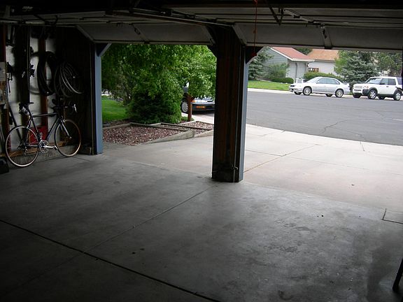 Two car attached garage