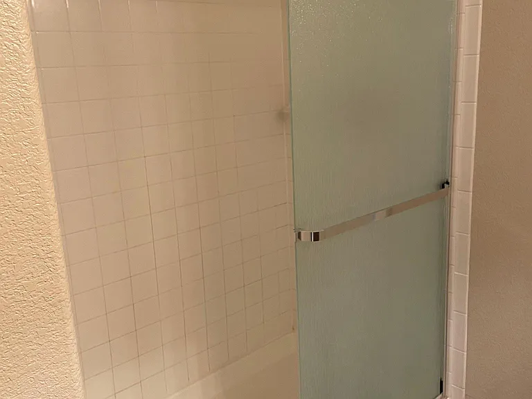Walk in shower