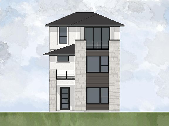 Thornbury C 3-story house