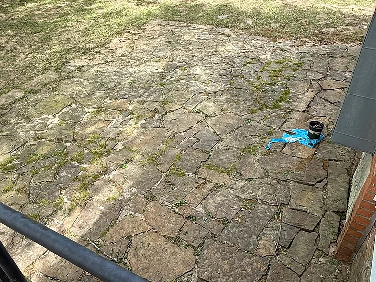 flagstone patio