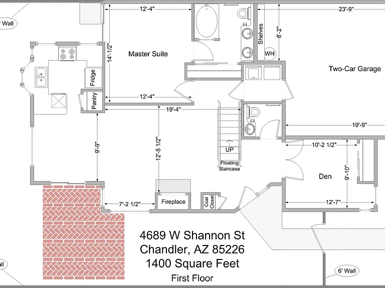 Downstairs Floor Plan