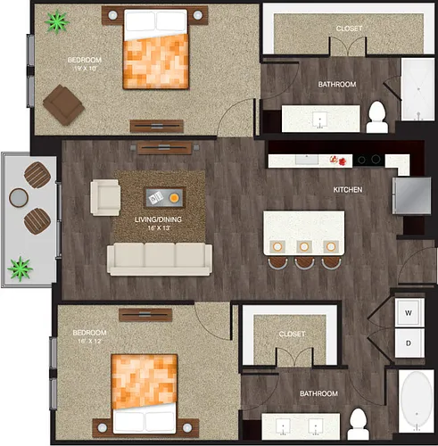 Floor plan B1