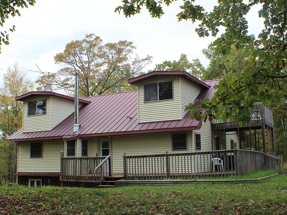 8+ acres of wooded privacy 