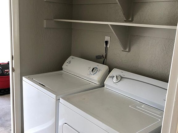 Washer and dryer included