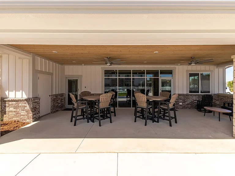 Clubhouse, patio