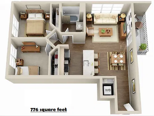 Floor plan 2X1