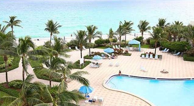 Oceanfront building. Note - This is not the view from the un