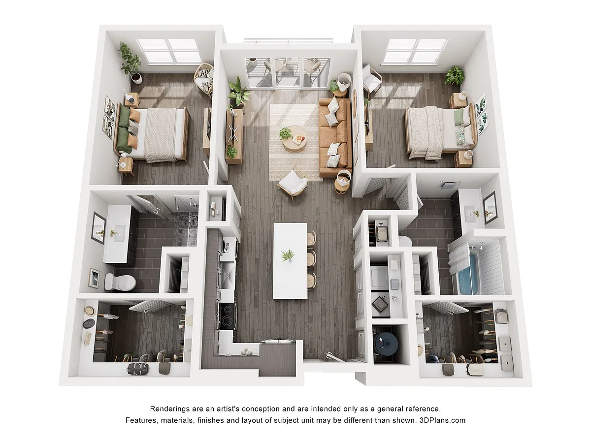 Floor plan B1