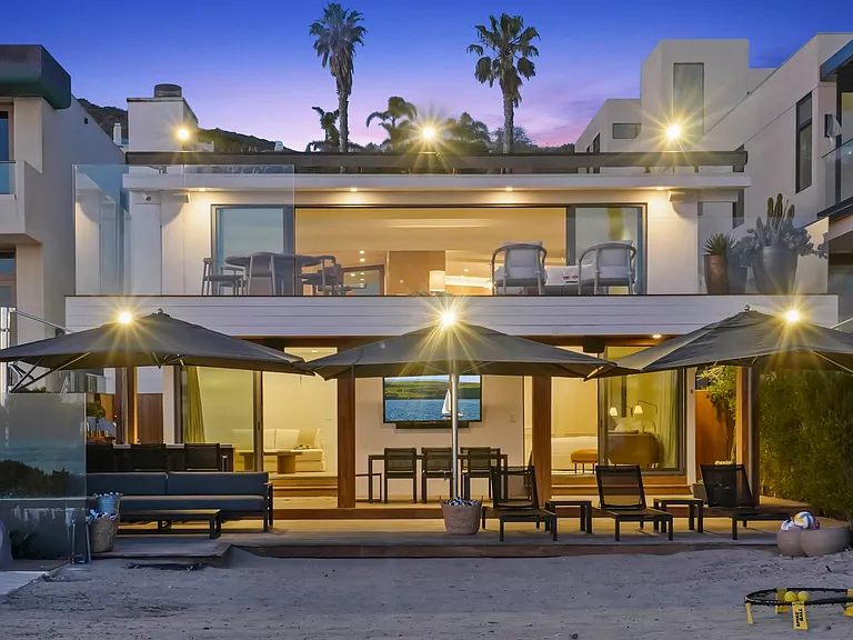 Golden-hour magic meets modern coastal living.
