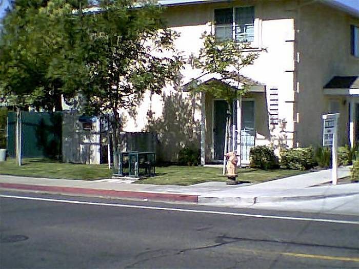 Front of complex