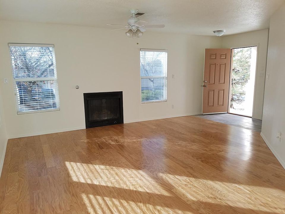 Living room with new hardwood floors