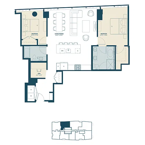 Floor plan B6d