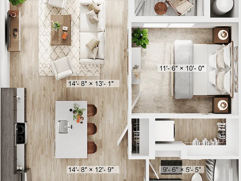 A1_1x1_646sqft A1_1x1_646sqft