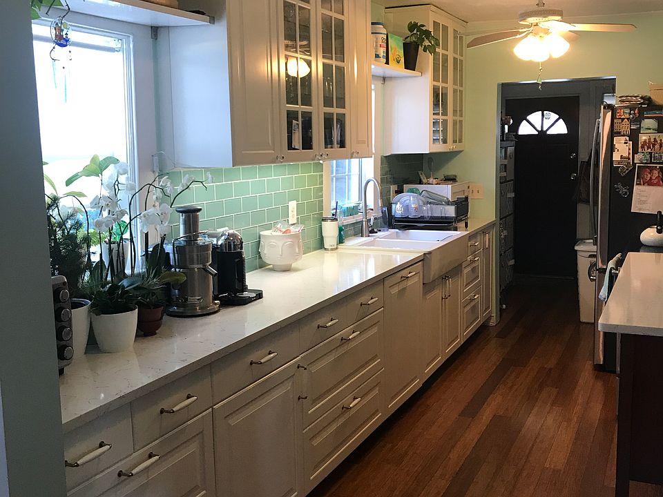 Updated galley kitchen