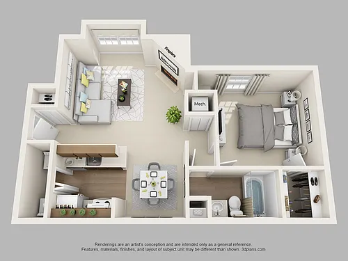 Floor plan The Birch