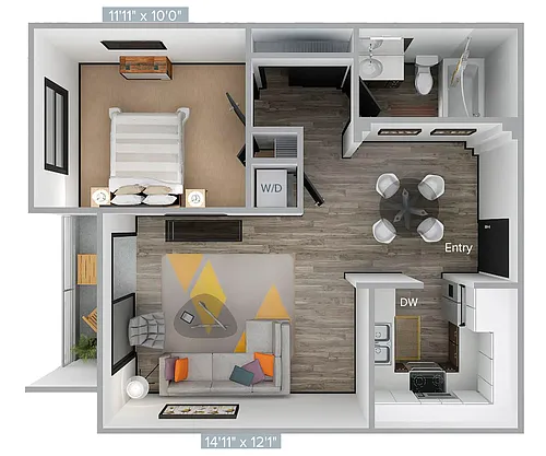 Floor plan E_1B1B_562SF_111-Premier