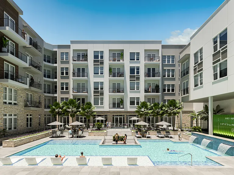 Mercury Hall - Pool Courtyard