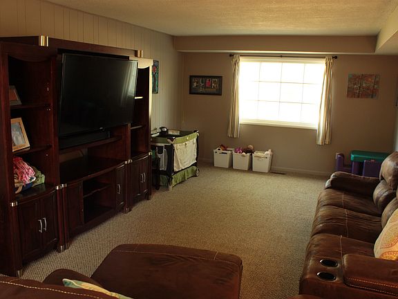 Spacious, open living area