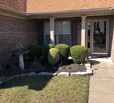 Front porch entry