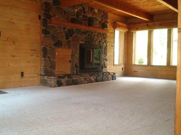 Living room shown from dining area