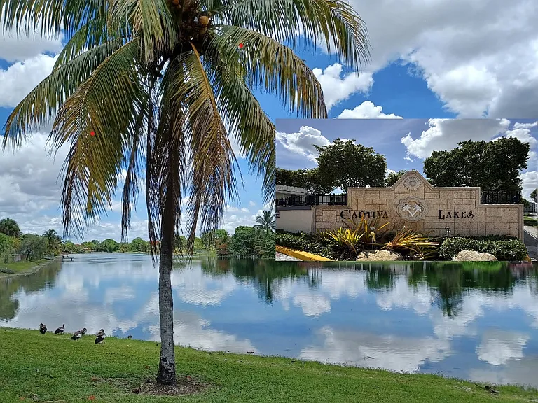 Lake by the Captiva community