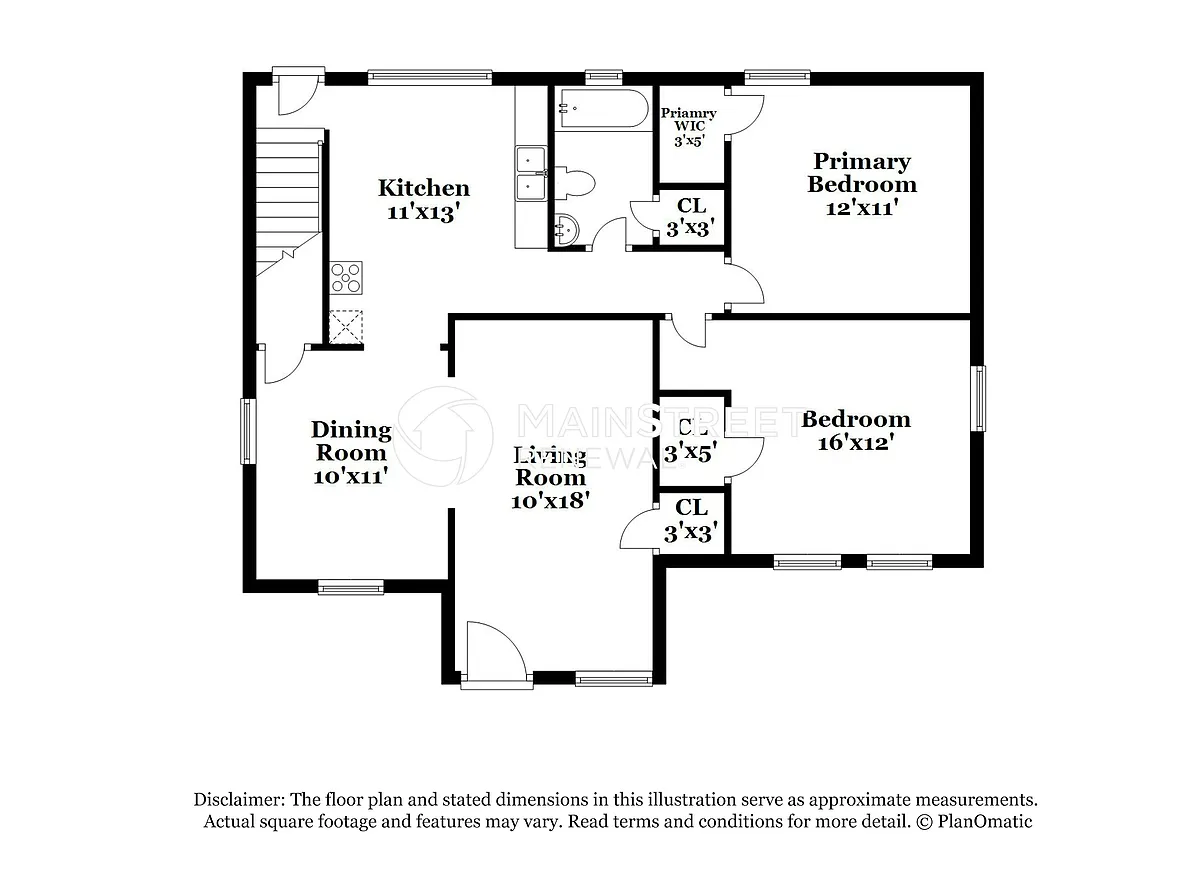 Floor Plan - 1014 Rosemary Dr