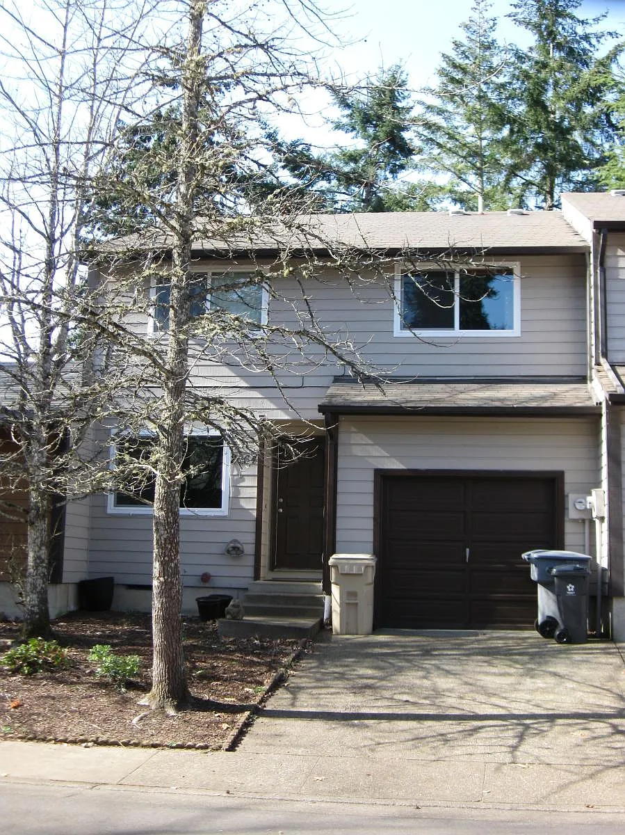 House Front winter - NW Fireweed Pl
