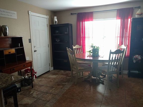 back living room/eating area