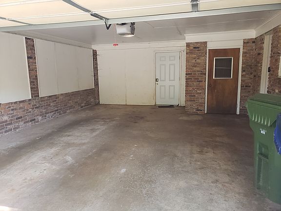 Garage with storage area
