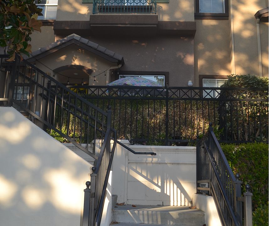 Front of the house with entry to the patio