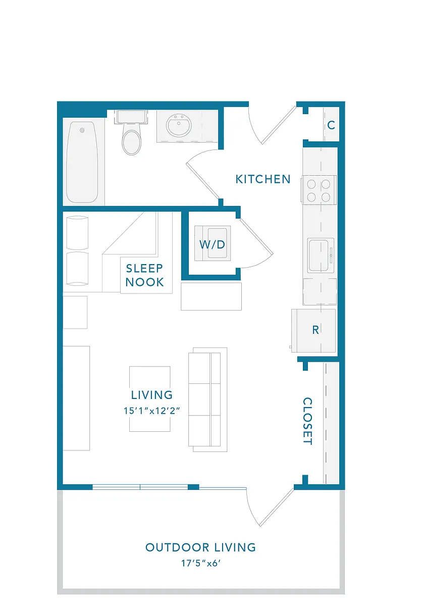 Floor plan EF1