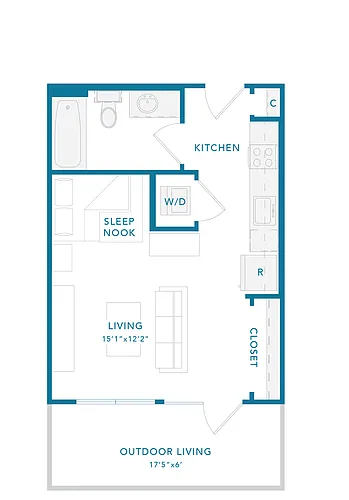 Floor plan EF1