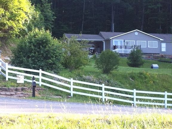 Right off US23 but sits back