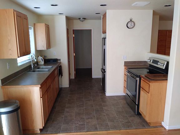 Kitchen to half-bath.