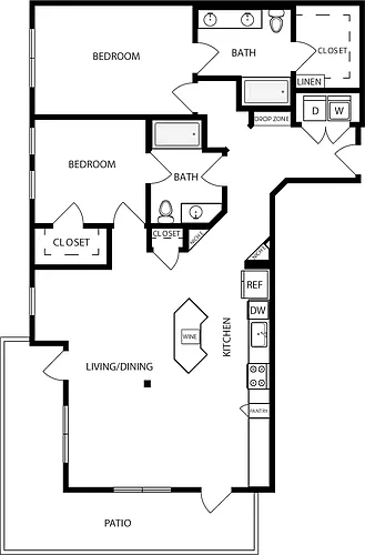 Floor plan B141