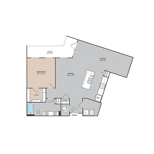 Floor plan A13