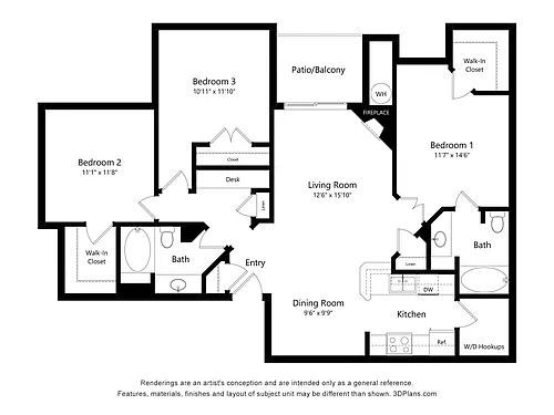 Floor plan Falcon