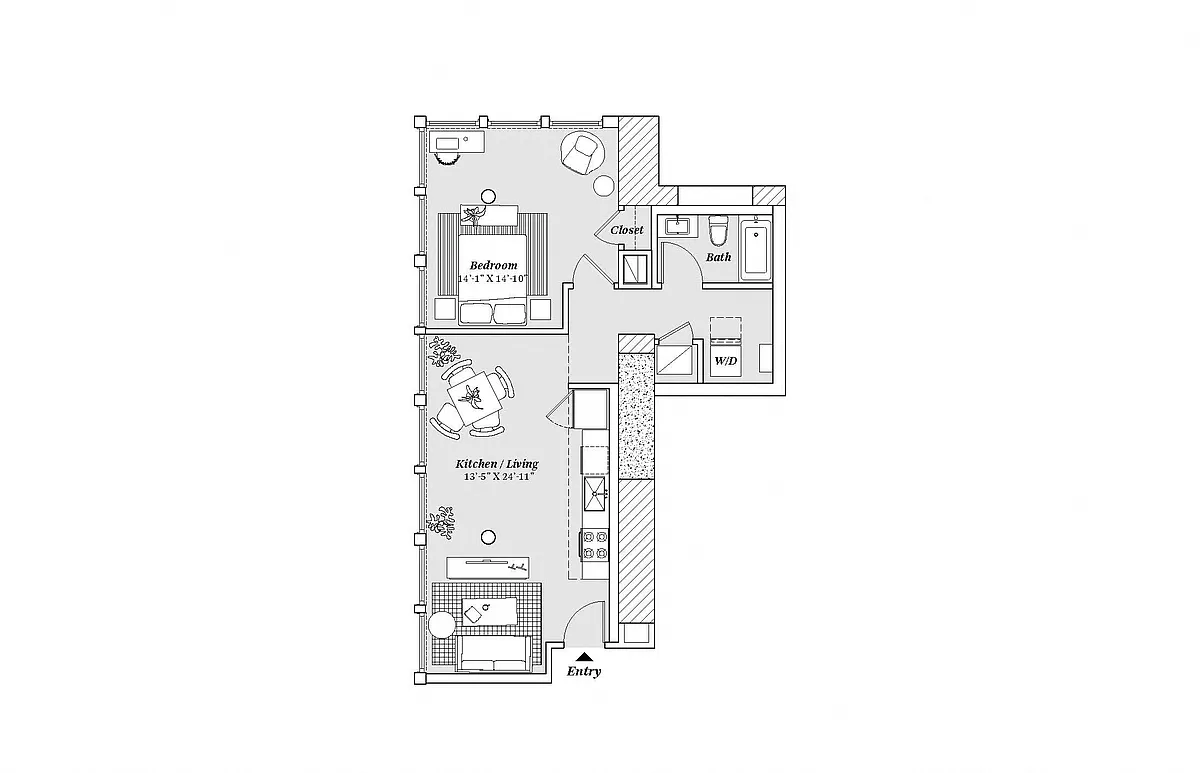 Floor plan B16