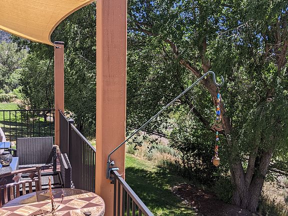 Unit A deck upstairs, view to NE