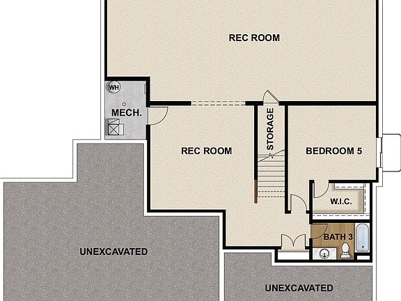 Optional Finished Basement