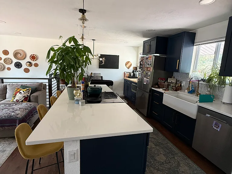 upper level shared kitchen
