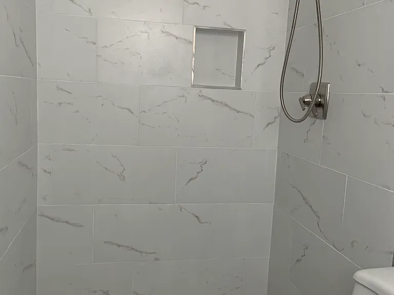Master bathroom.