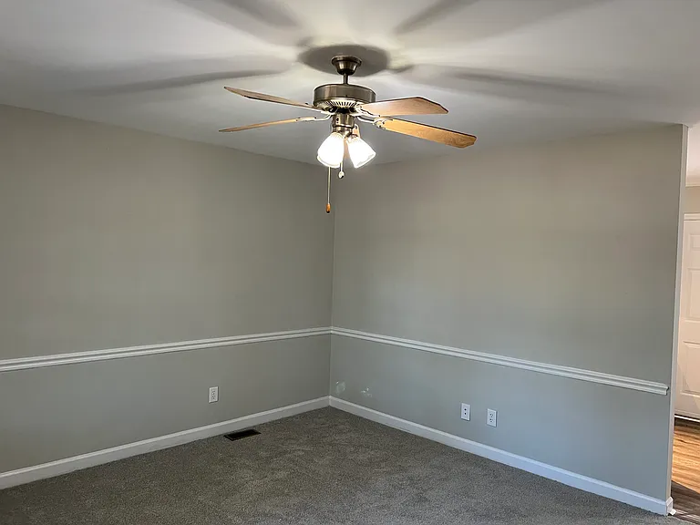 Living Room with new carpet