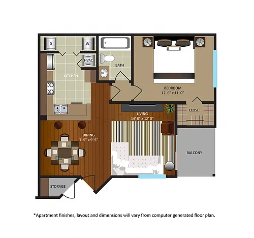 Floor plan Seville
