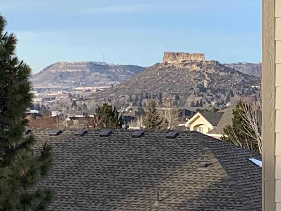 Gorgeous view of Castle Rock