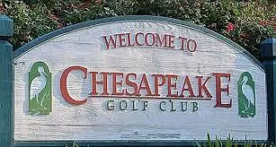 Property/community nestle up to the Chesapeake Golf Club mak