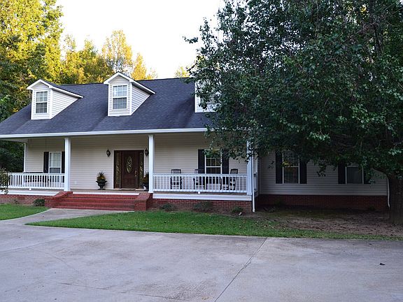House and attached garage