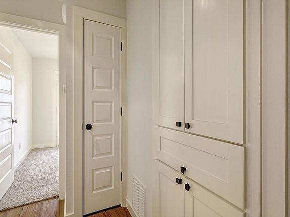 Upstairs Hall with Built ins