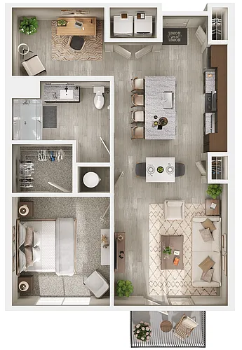 Floor plan Elm HC