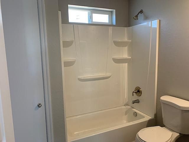 Bathroom with linen closet